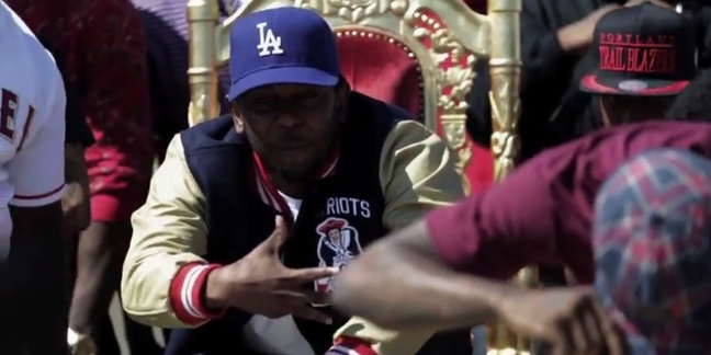 Kendrick Lamar Shares Behind-the-Scenes Clip for "King Kunta" Video
