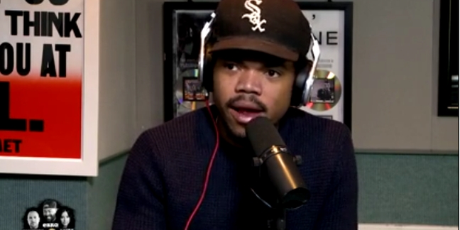 Chance The Rapper Says He's Working on a Song with Stephen Colbert 