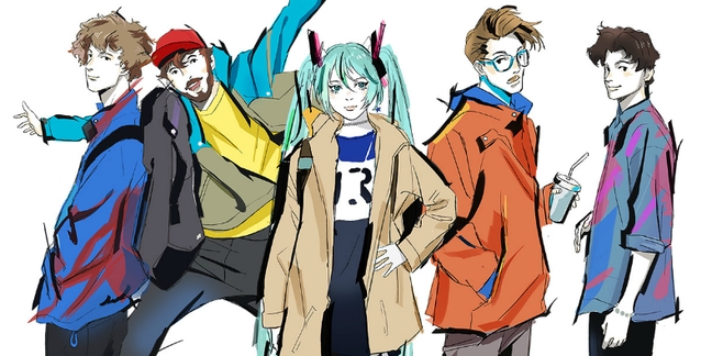 Anamanaguchi Joins Forces with Hatsune Miku for "Miku"