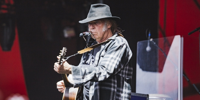 Neil Young Shares Video for New Song “Indian Givers”: Watch