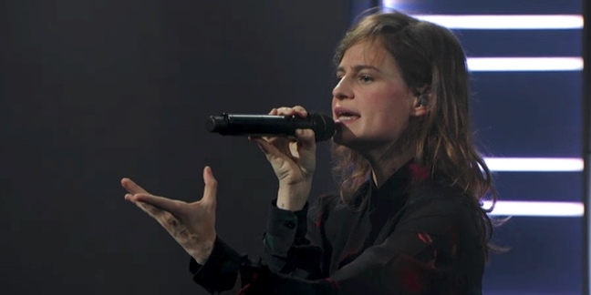 Christine and the Queens Performs "Tilted", "It", and "No Harm Is Done" on "The Daily Show"