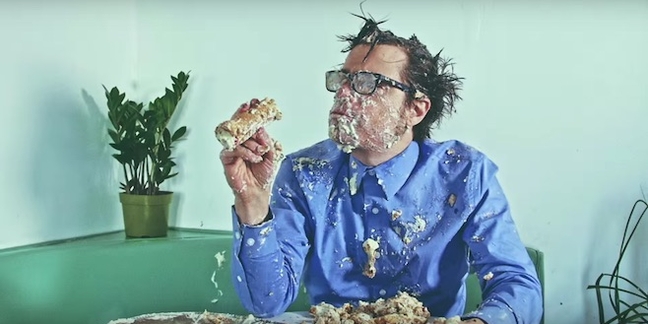 Rivers Cuomo Gorges on Cannoli in Weezer's Bizarre "California Kids" Video
