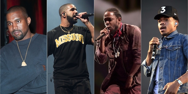 Drake, Kanye, Kendrick, Chance, More Nominated for 2016 BET Hip Hop Awards