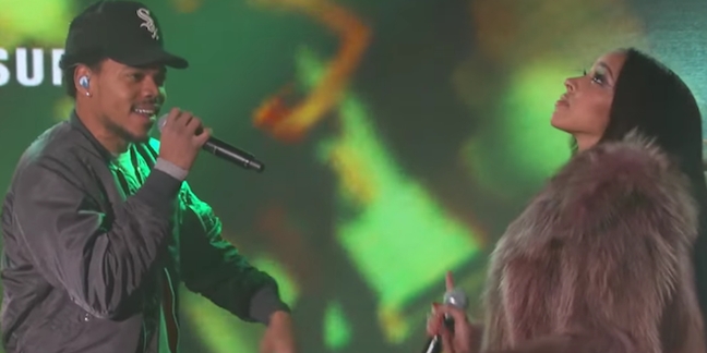 Chance the Rapper and Tinashe Perform "All My Friends" With Snakehips on "Kimmel"