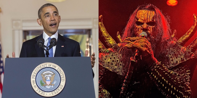 President Obama Shouts Out Finland's Metal Scene