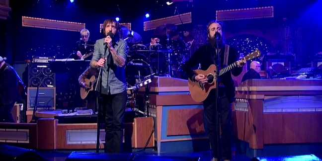Iron & Wine and Band of Horses' Ben Bridwell Do "Letterman", Share Sade Cover