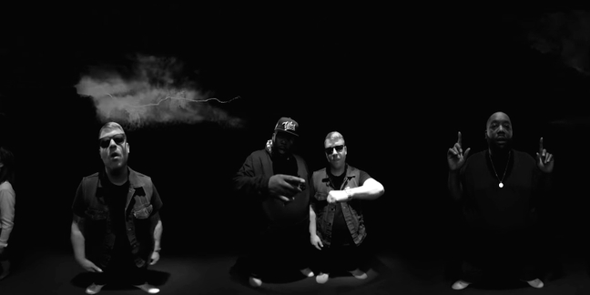 Run the Jewels Go Behind the Scenes of Their Virtual Reality "Crown" Video