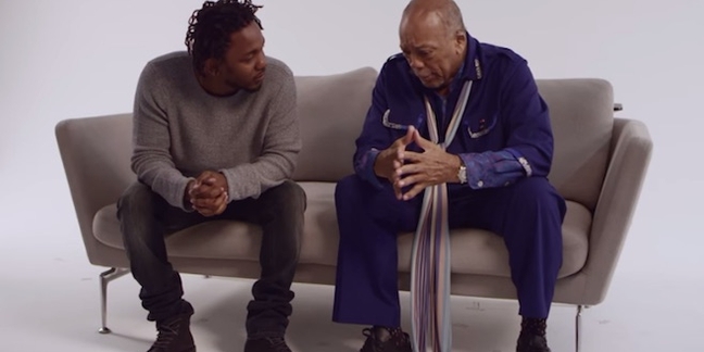 Kendrick Lamar and Dr. Dre Talk With Quincy Jones
