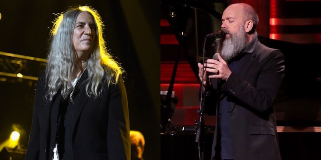 Watch Michael Stipe Sing “Happy Birthday” to Patti Smith at Chicago Concert