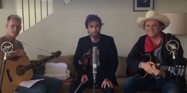 Watch Andrew Bird, John C. Reilly Play Acoustic Living Room Set