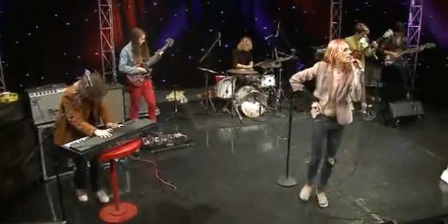 Foxygen Freak Out on Chicago Morning News Show