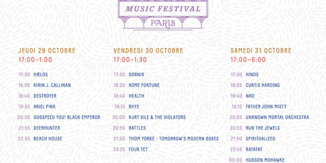 Pitchfork Festival Paris Livestreams All Weekend