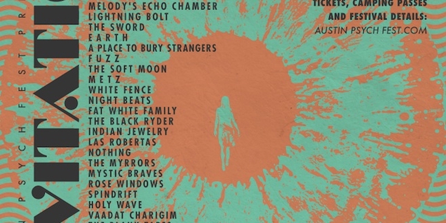 The Flaming Lips, Tame Impala, Jesus and Mary Chain, Spiritualized to Play Levitation