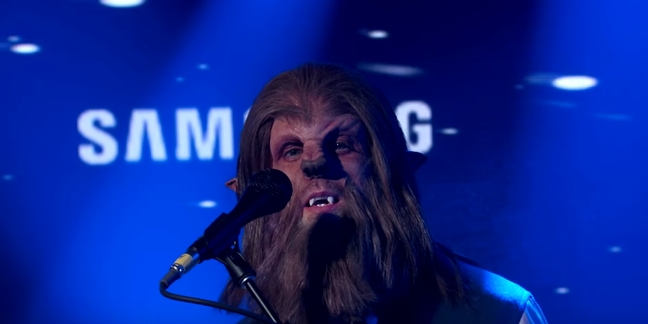 Watch M83 Perform "Do It, Try It" and "Go!" Dressed as Teen Wolf on "Kimmel"