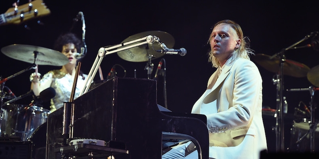 Arcade Fire Debuted New Songs at Secret Show