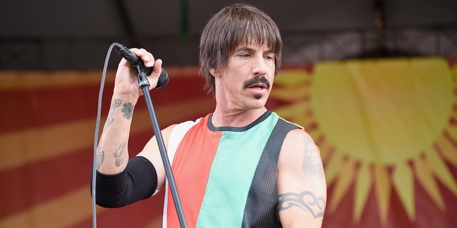 Red Hot Chili Peppers' Anthony Kiedis Hospitalized