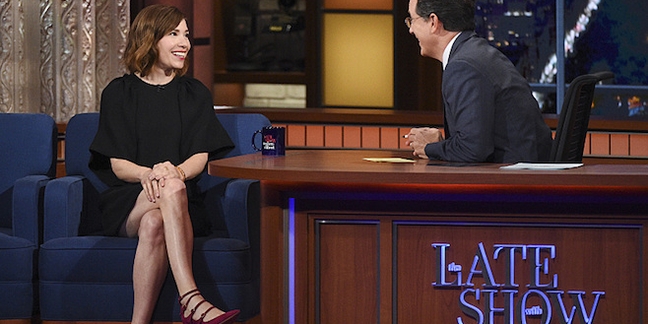Carrie Brownstein Discusses New Book on "Colbert"