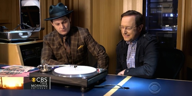 Jack White Talks The Rise & Fall of Paramount Records on "CBS This Morning: Saturday"