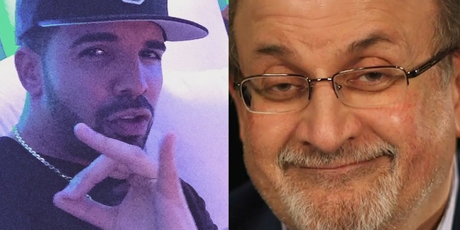 Salman Rushdie Recites, Evaluates Drake Lyrics