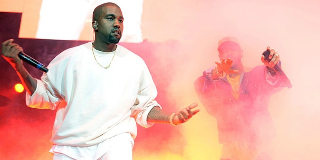 Watch Kanye West Perform “Champions” in L.A. with Big Sean