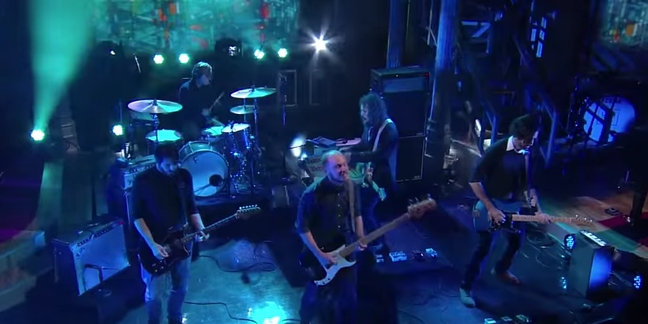 Watch Explosions in the Sky Play "Disintegration Anxiety" on "Colbert"