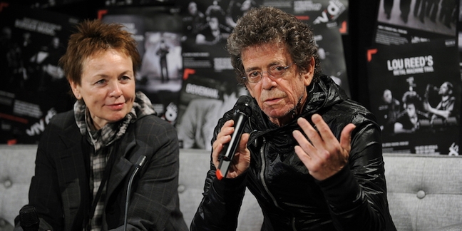 Watch Laurie Anderson Perform Lou Reed’s The Raven