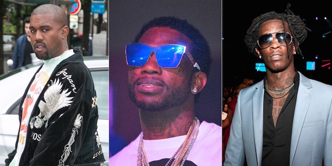 Kanye, Young Thug on Gucci Mane’s New Album