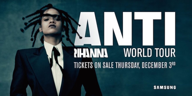 Rihanna Announces World Tour With the Weeknd, Travis Scott, and Big Sean
