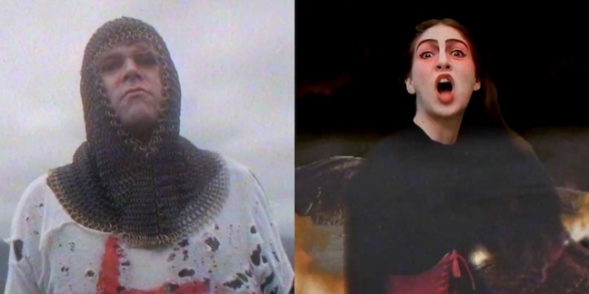 Watch Ariel Pink and Weyes Blood’s Wacky, Medieval “Tears on Fire” Video