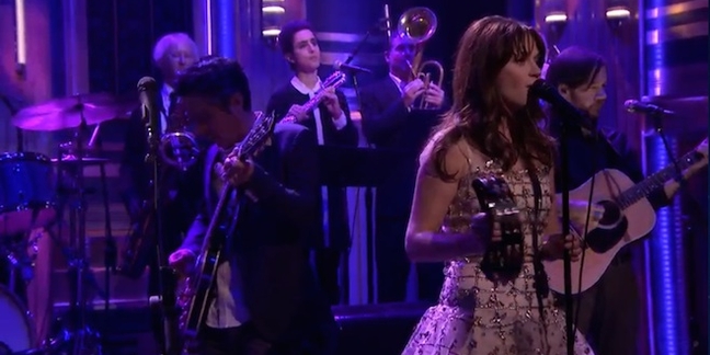 She & Him Share "Time After Time", Do "Stay Awhile" on "Fallon"