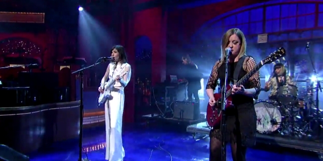Sleater-Kinney Perform "A New Wave" on "Letterman"