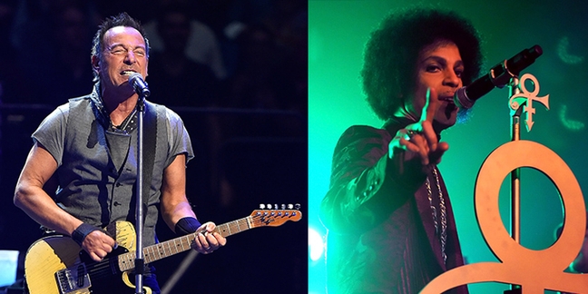 Bruce Springsteen Covers Prince's "Purple Rain": Watch