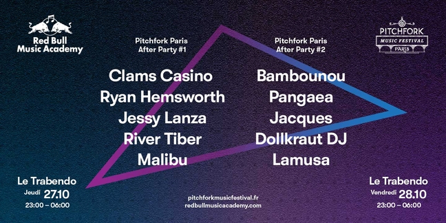 Clams Casino, Jessy Lanza, Ryan Hemsworth, More Playing Pitchfork Music Festival Paris After Parties