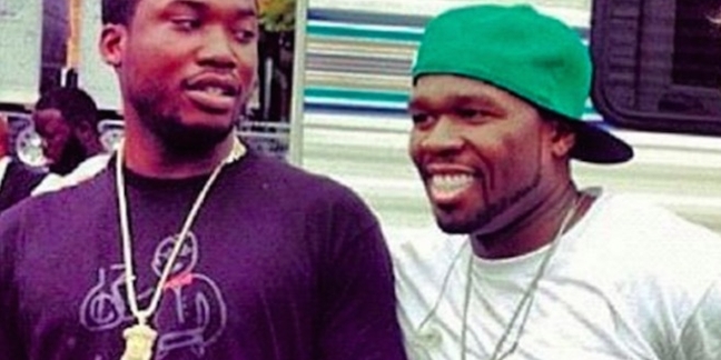 Meek Mill Beefs With 50 Cent on Instagram, Drops "The Trillest" Video