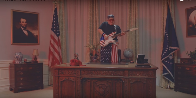 Weezer’s “I Love the USA” Video Stars a Shredding Patton Oswalt: Watch