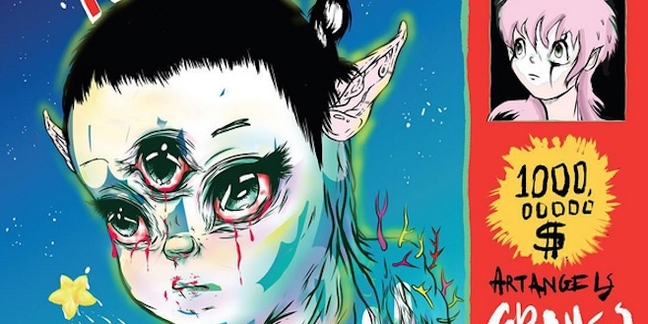 Grimes Announces Art Angels LP, Shares Cover
