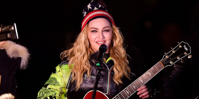 Watch Madonna Cover John Lennon’s “Imagine” at Surprise Pro-Hillary Concert