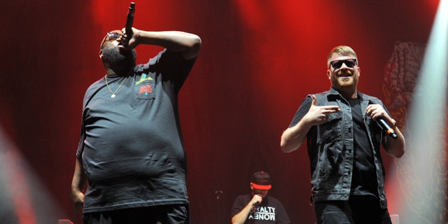 Run the Jewels Perform “Talk to Me,” “Nobody Speak” at the Game Awards: Watch