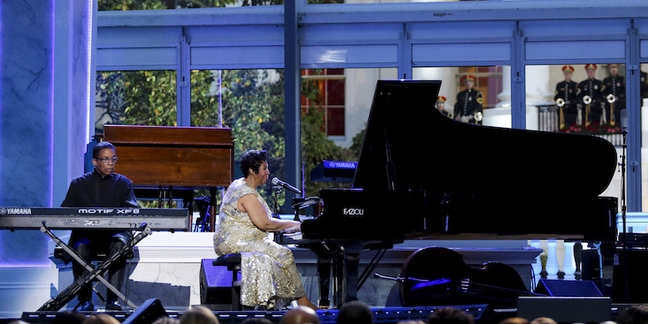 Aretha Franklin Sings Prince's "Purple Rain," Herbie Hancock Performs at the White House: Watch