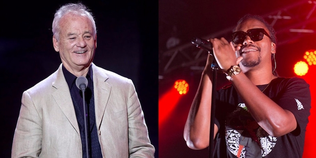 Bill Murray Demands Encore at Lupe Fiasco Concert