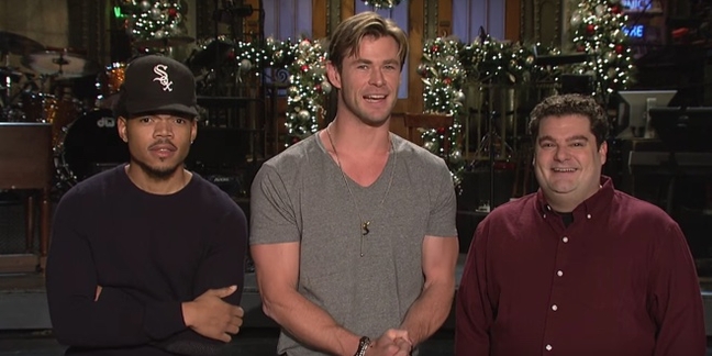 Chance the Rapper Appears Alongside Chris Hemsworth in "Saturday Night Live" Promos