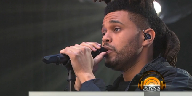 The Weeknd Performs "Earned It" on "Today"
