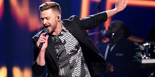 Justin Timberlake Performs "Can't Stop the Feeling" on Eurovision: Watch