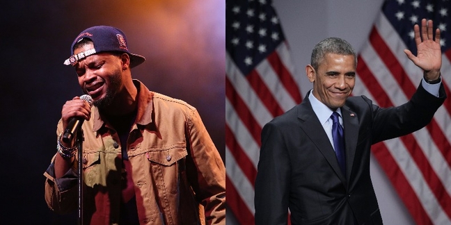 Watch BJ the Chicago Sing the National Anthem for President Obama’s Farewell Address