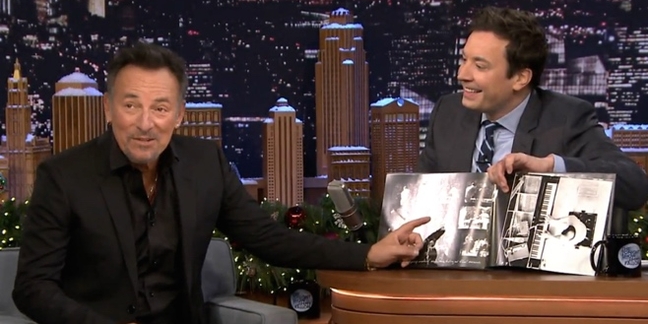 Bruce Springsteen Talks About The River on "Fallon"