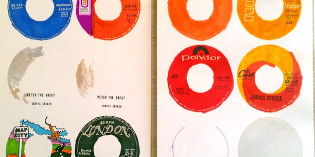 Jarvis Cocker Designs Vinyl Records, Records Soundtrack for Art Exhibition