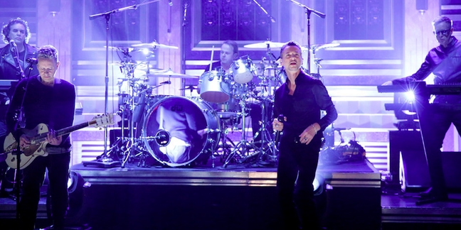 Watch Depeche Mode Perform “Where’s the Revolution” on “Fallon”