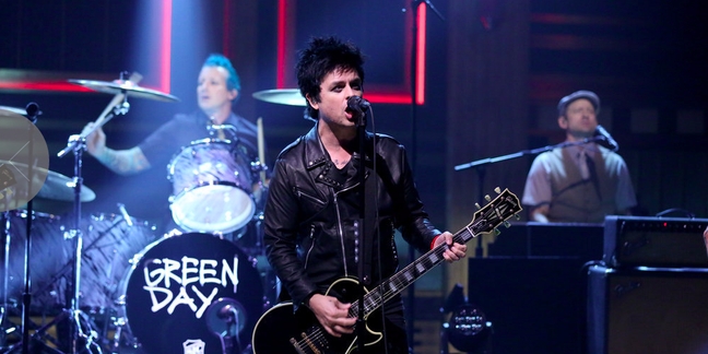 Watch Green Day Perform “Bang Bang” on “Fallon”