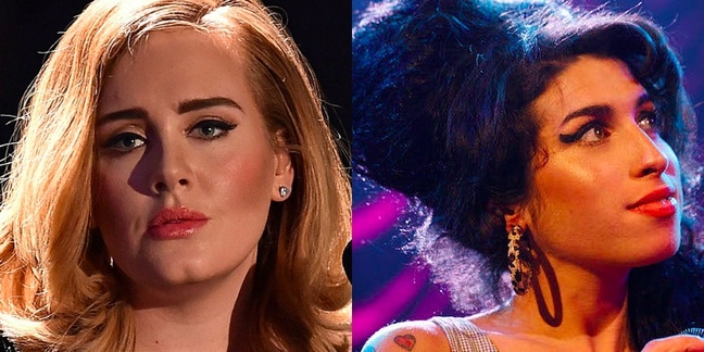 Watch Adele Pay Tribute to Amy Winehouse, “The Coolest Motherfucker on the Face of the Earth”