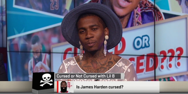 Lil B Discusses NBA Curses on ESPN's "SportsNation"